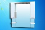 Зеркало для ванной Монако 105 (белый)