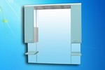 Зеркало для ванной Монако 105 (голубой)