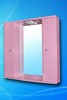 Зеркало для ванной Монако 75 (розовый)