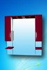 Зеркало для ванной Монако Люкс 105 (бордовый)